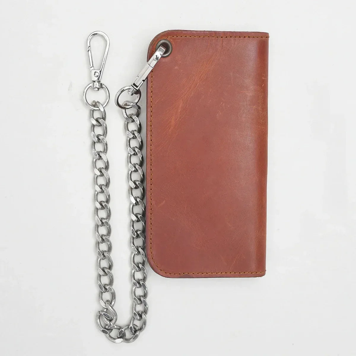 LARGE TRUCKER - Vegetable Tanned Leather Wallet - First Manufacturing Company - Flyclothing LLC