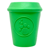 Coffee Cup Rubber Dog Chew Toy for Power Chewers | Treat Dispenser | USA Made - SodaPup/True Dogs, LLC - Flyclothing LLC