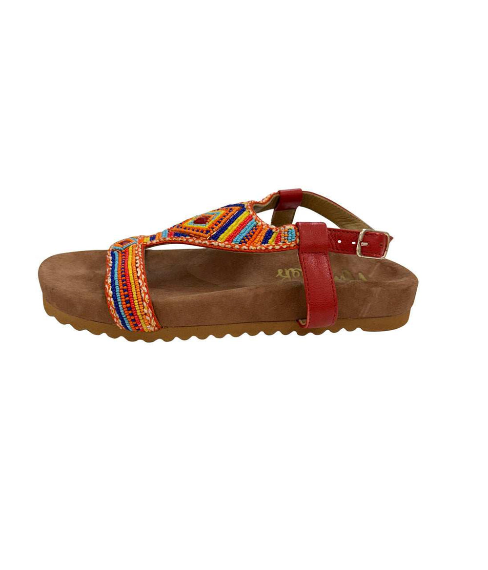 Colo Sandal in Orange - Naughty Monkey - Flyclothing LLC