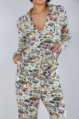 The Come Monday | Shinesty x Margaritaville® SleepDeep™ Women’s Long Sleeve Pajama Set - Shinesty - Flyclothing LLC