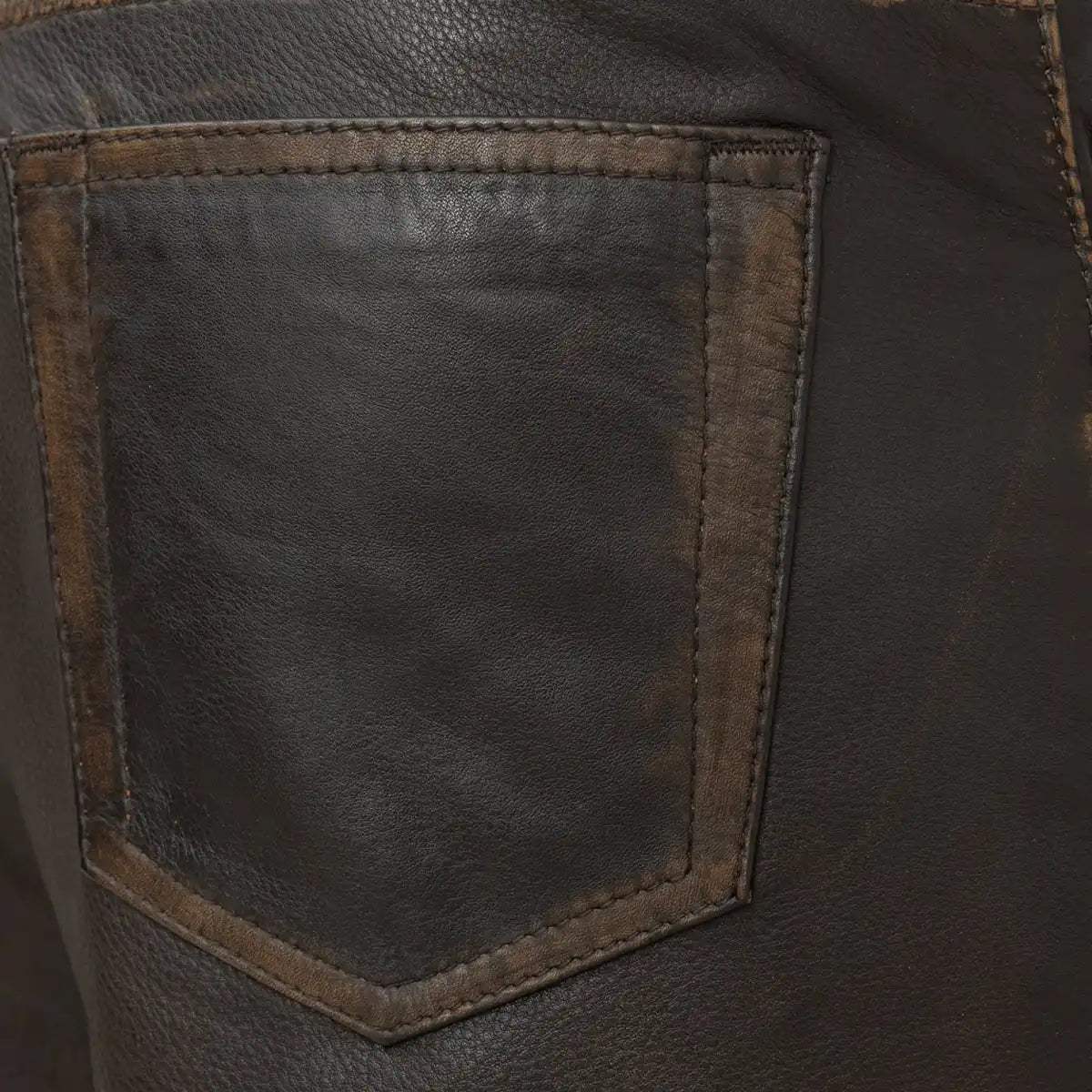 Commander Men's Leather Motorcycle Pants - First Manufacturing Company - Flyclothing LLC