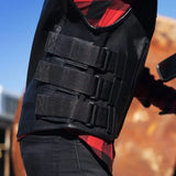 Commando Men's Leather Swat Style Motorcycle Vest - First Manufacturing Company - Flyclothing LLC