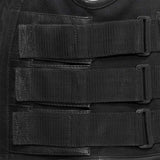 Commando Men's Leather Swat Style Motorcycle Vest - First Manufacturing Company - Flyclothing LLC