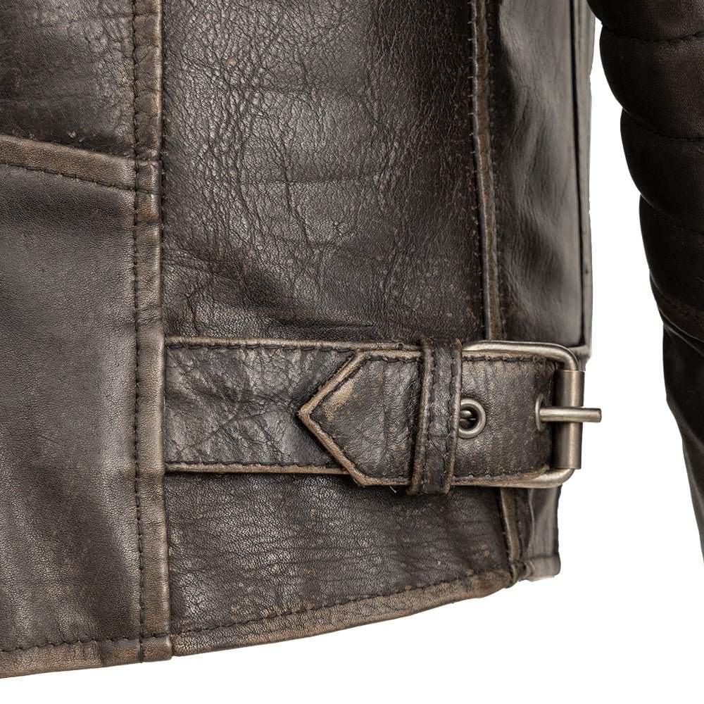 Commuter Men's Motorcycle Leather Jacket - First Manufacturing Company - Flyclothing LLC