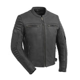 Commuter Men's Motorcycle Leather Jacket - First Manufacturing Company - Flyclothing LLC