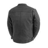 Commuter Men's Motorcycle Leather Jacket - First Manufacturing Company - Flyclothing LLC