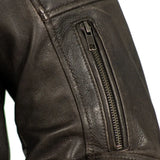 Commuter Men's Motorcycle Leather Jacket - First Manufacturing Company - Flyclothing LLC