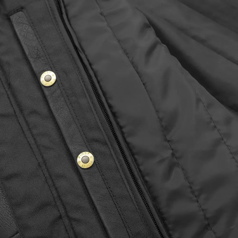 Commuter Men's Motorcycle Leather Jacket - First Manufacturing Company - Flyclothing LLC