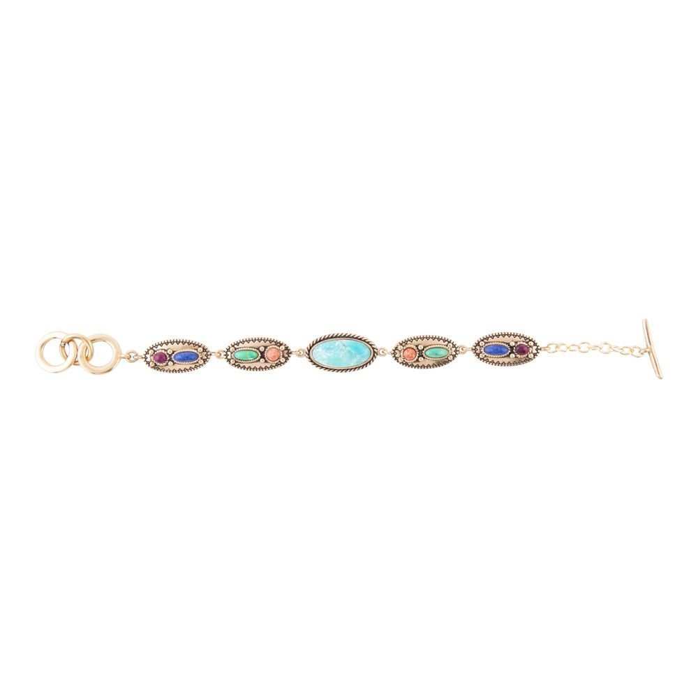 Concho Colorful Golden Link Bracelet - Barse Jewelry - Flyclothing LLC