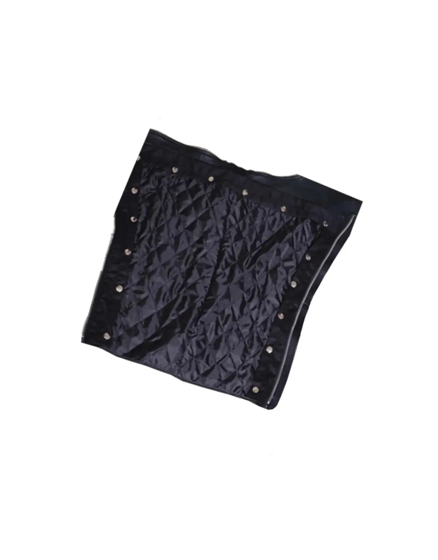 7145.K - Unisex Premium Leather 4-Pocket Chaps with Spandex - Unik Just for Bikers - Flyclothing LLC