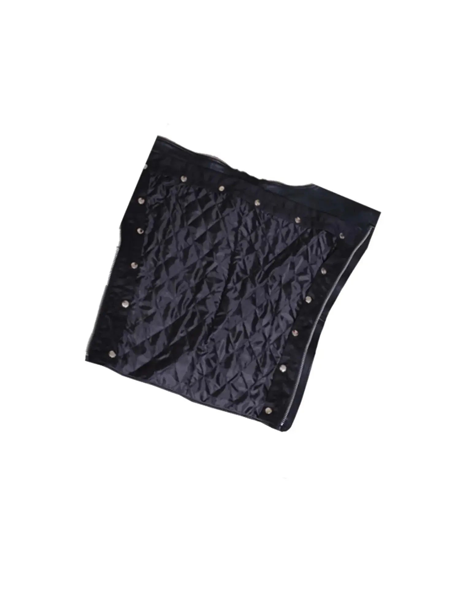 7145.K - Unisex Premium Leather 4-Pocket Chaps with Spandex - Unik Just for Bikers - Flyclothing LLC