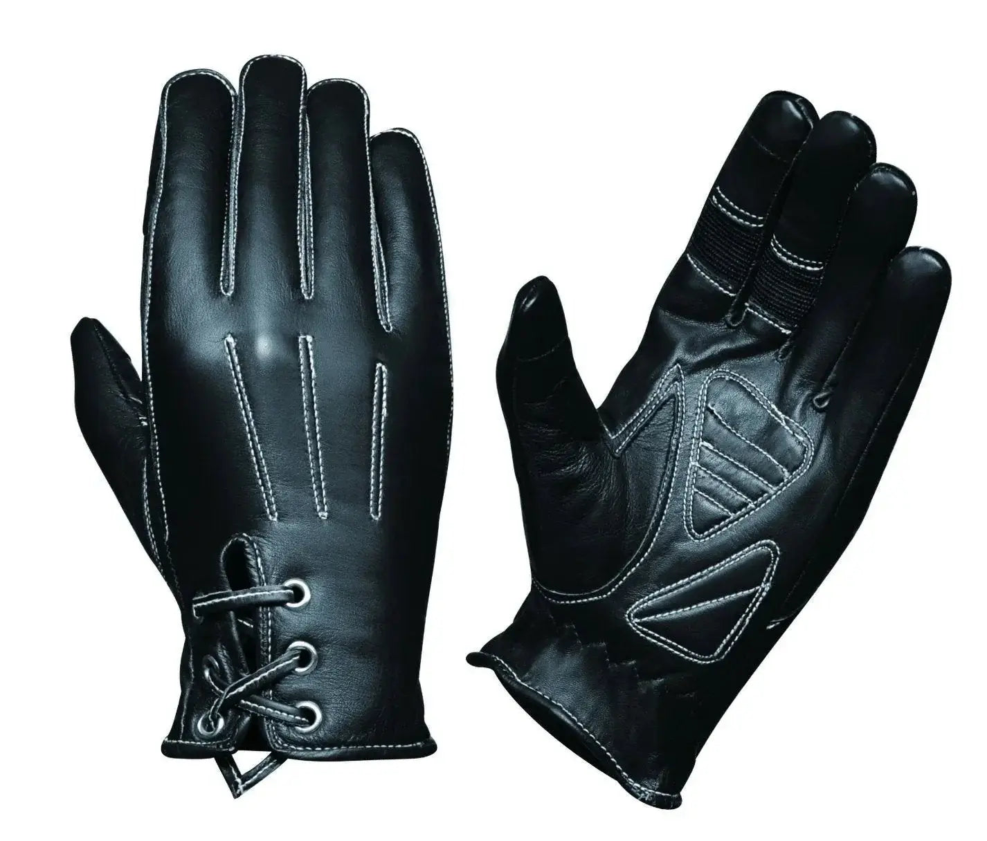 Ladies Full Finger Gloves - Unik Just for Bikers - Flyclothing LLC