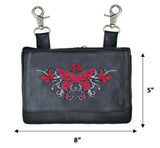 Butterfly Ladies Clip on Bag - Unik Just for Bikers - Flyclothing LLC