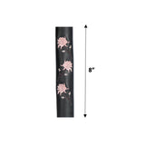 Adorned with embroidered pink roses - Unik Just for Bikers