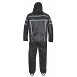 2714.00 - Men’s Black Textile Biker Rain Suit