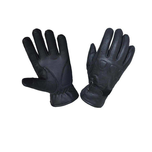 Road Ready Full Finger Gloves for Men - Unik Just for Bikers - Flyclothing LLC
