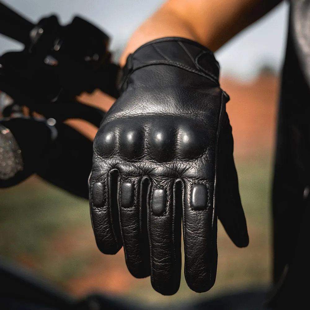 8172.PL - Mens Full Finger Gloves - Unik Just for Bikers - Flyclothing LLC