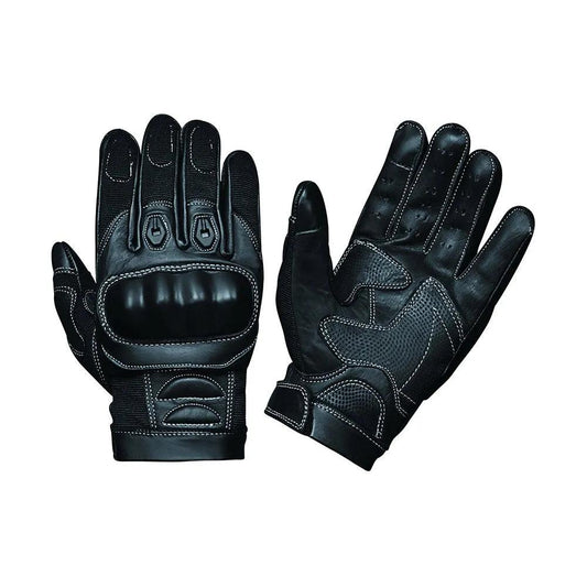 Mens Full Finger Gloves with Knuckle Armor