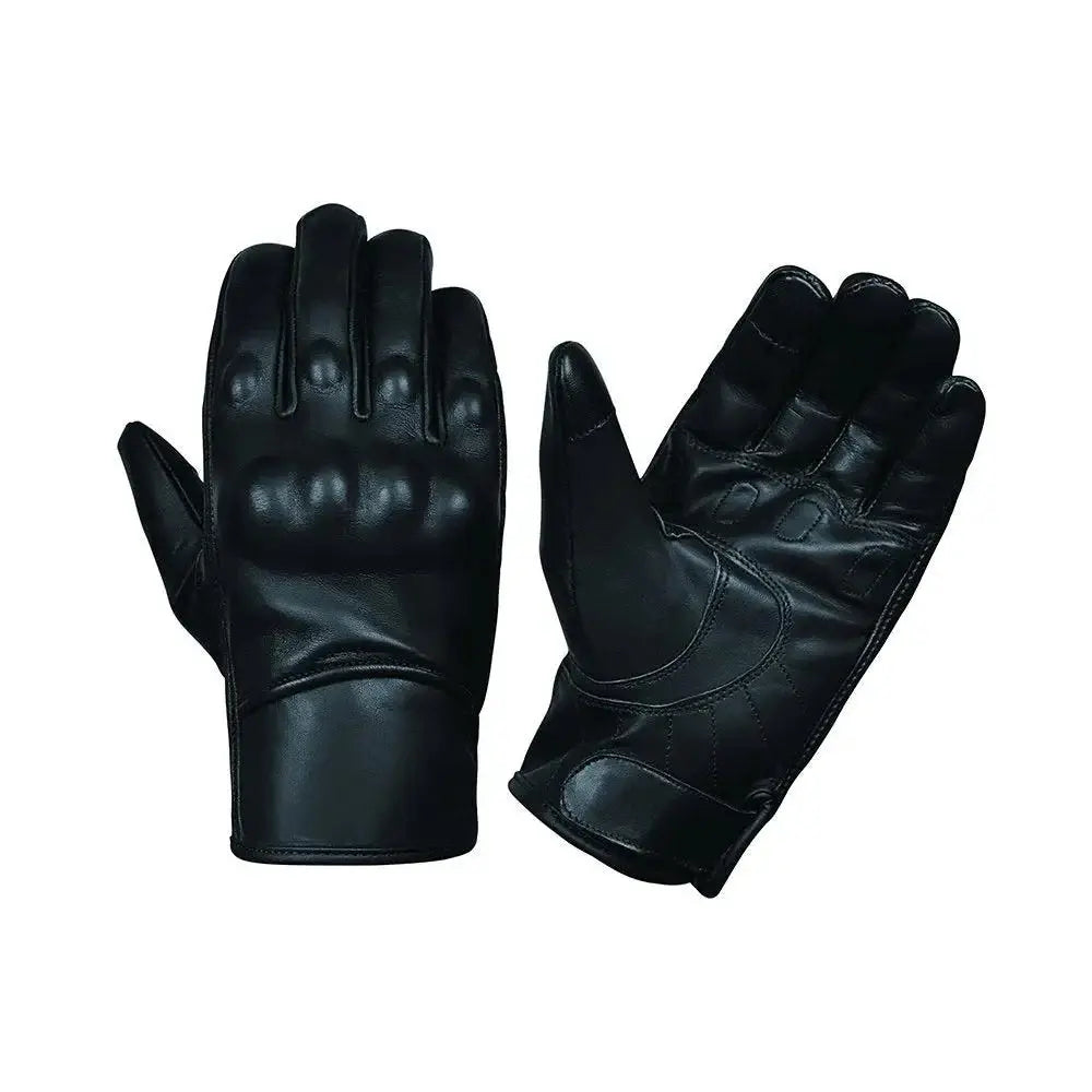 Men’s Full Finger Gloves with Knuckle Armor - Unik Just for Bikers - Flyclothing LLC