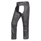 Dragster - Unisex Gray Jean Pocket Chaps - Unik Just for Bikers