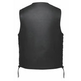 Mojave - Mens Ultra Leather Motorcycle Vest - Unik Just for Bikers - Flyclothing LLC