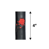 Red Rose Embroided - Unik Just for Bikers