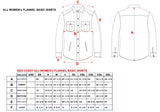 TW255.20 - Ladies Black and Gray Flannel Shirt