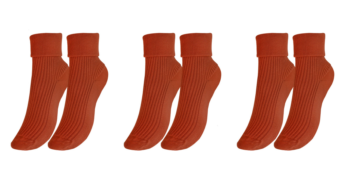 tittimitti® Women’s 100% Organic Combed Cotton Socks 3-Pack – Made in Italy - tittimitti - Flyclothing LLC