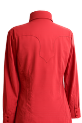 Coral Cool Ride Women's Western Riding Shirt
