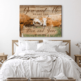 We Got This Couple Cattle Sign - Tailored Canvases - Flyclothing LLC