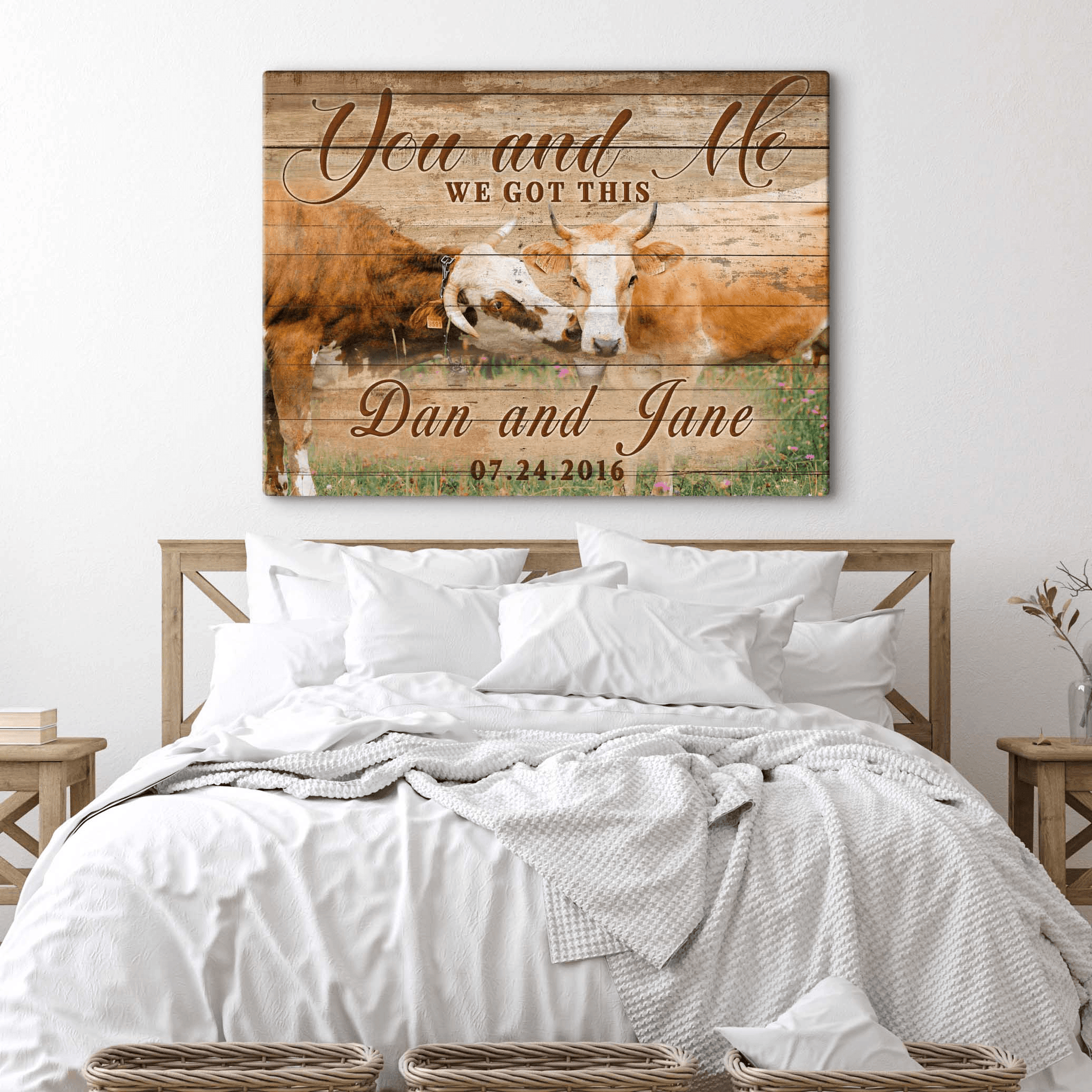 We Got This Couple Cattle Sign - Tailored Canvases - Flyclothing LLC