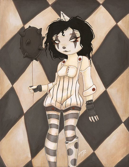 Black Market Art Company Coulrophobia IV Print