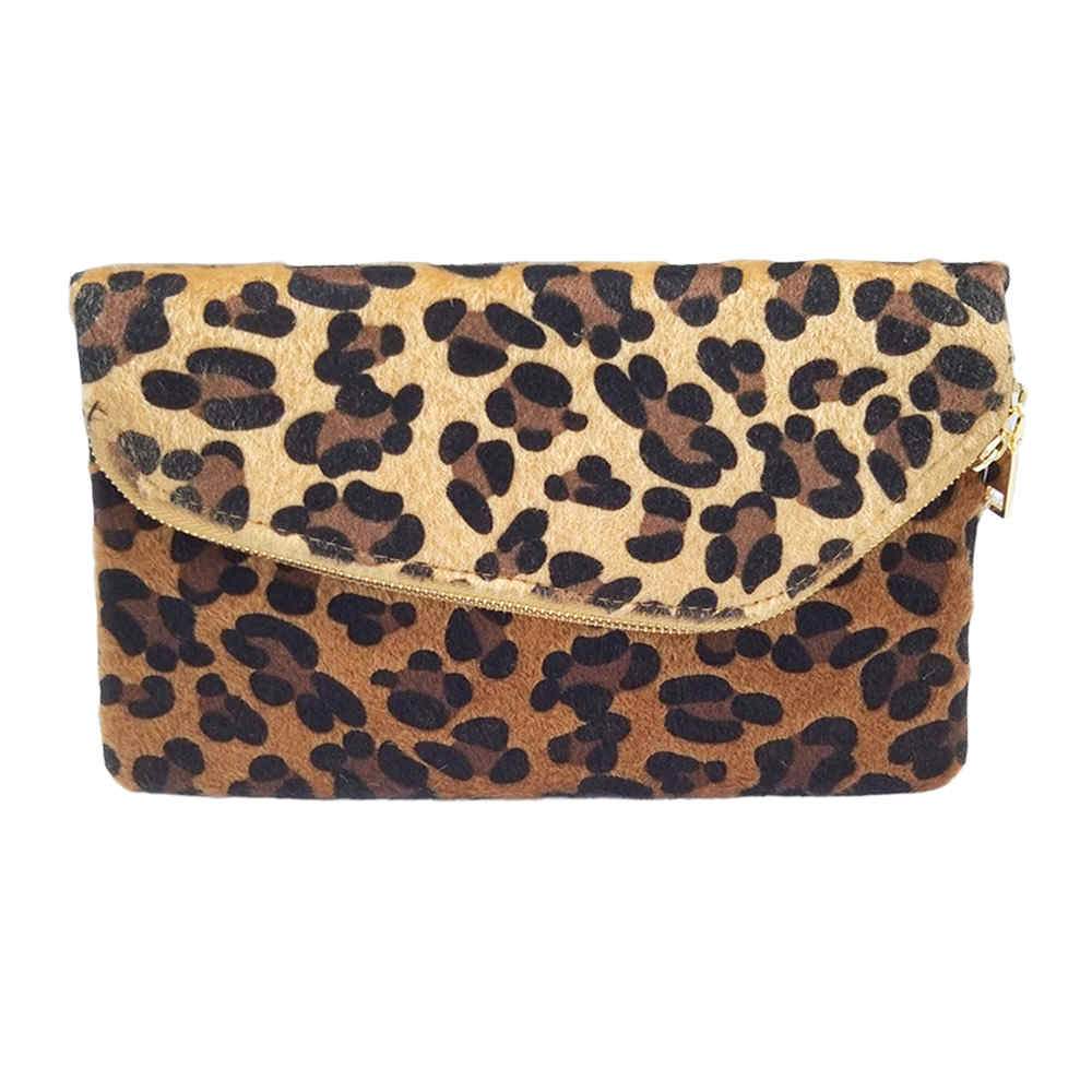 Cow Patterned Folding Clutch Bag - Madeline Love - Flyclothing LLC