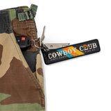 Cowboy Club Flight Tag Keychain - DIRTY COWBOY USA - Flyclothing LLC