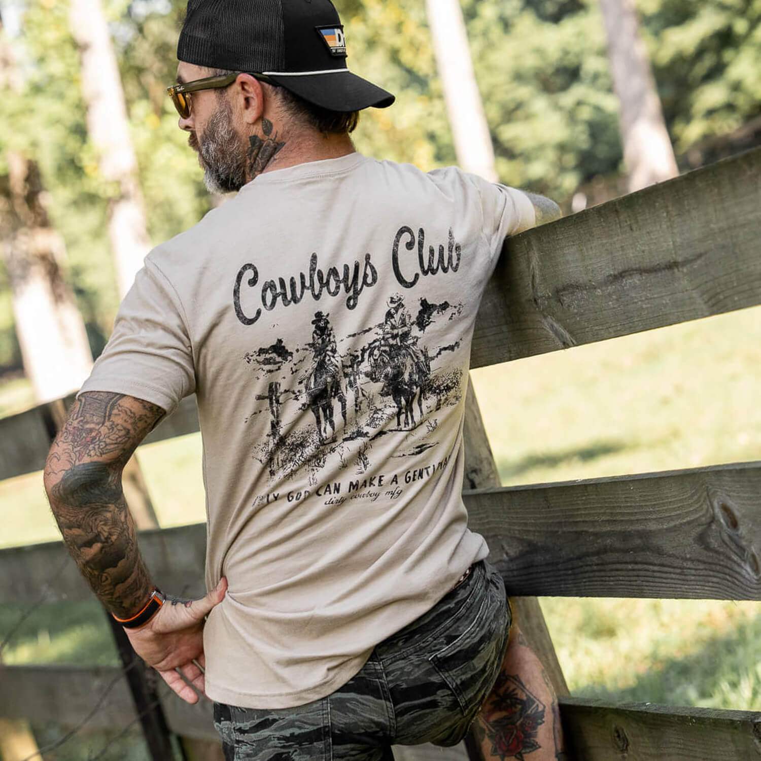 Cowboys Club Men's T-Shirt - DIRTY COWBOY USA - Flyclothing LLC