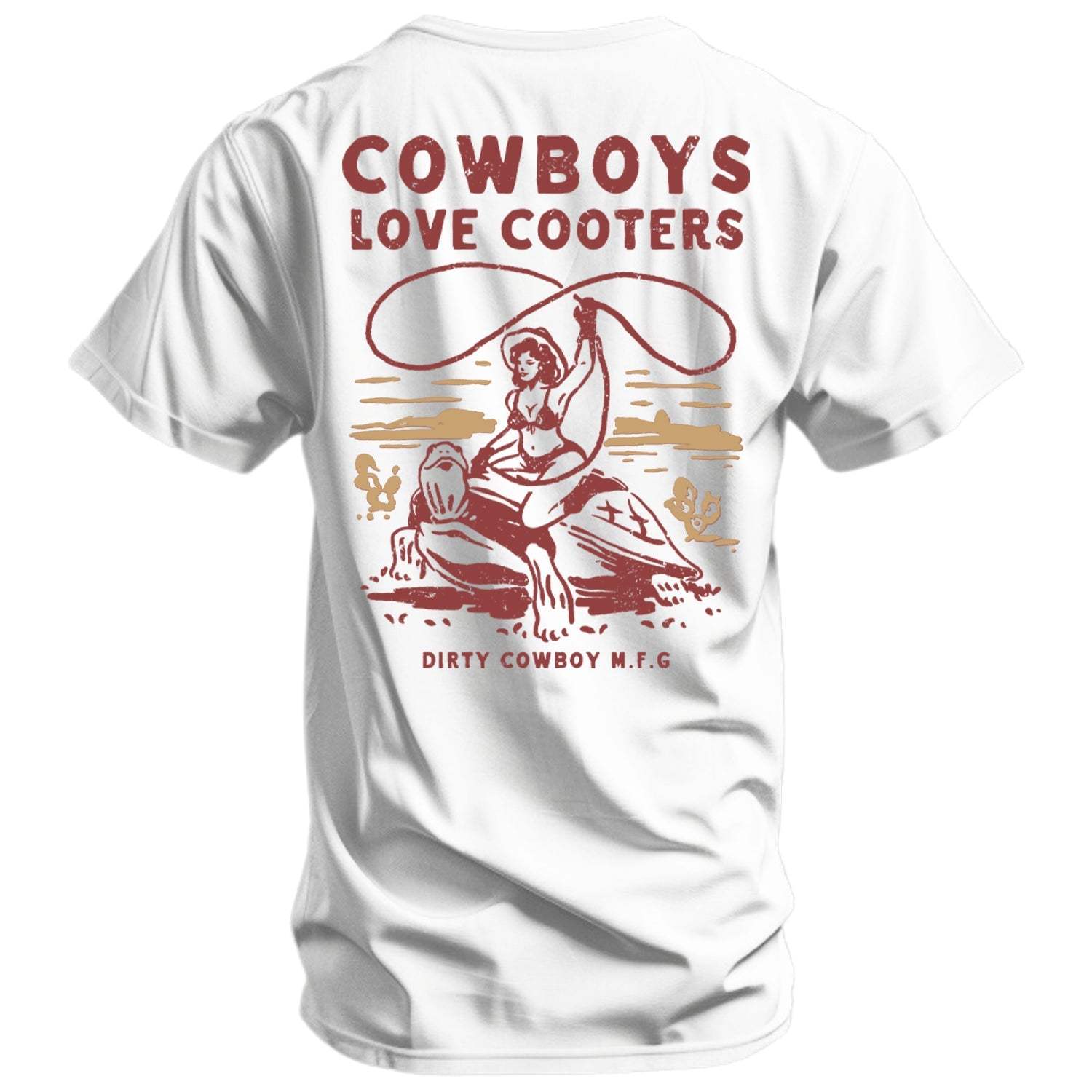 Cowboys Love Cooters Men's T-Shirt - DIRTY COWBOY USA - Flyclothing LLC
