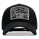 Support Your Local Cowboys Patch Snapback Hat - DIRTY COWBOY USA - Flyclothing LLC