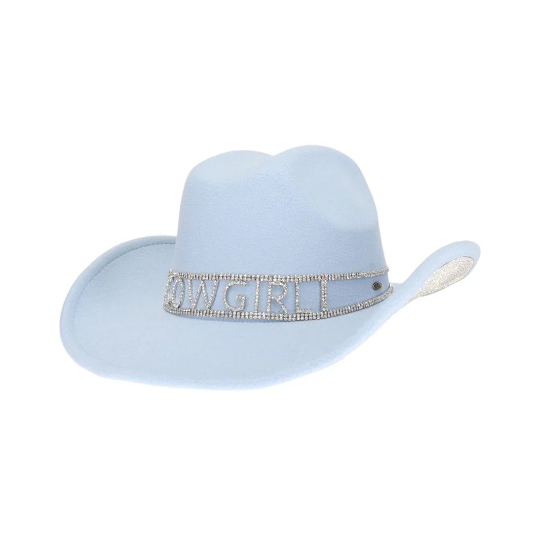 Cowgirl Sequin C.C Cowboy Hat - Madeline Love - Flyclothing LLC