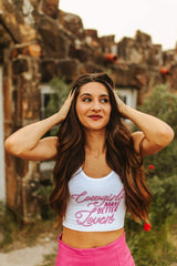 Cowgirls Make Better Lovers Cropped Tank Top - Wild Junkie - Flyclothing LLC