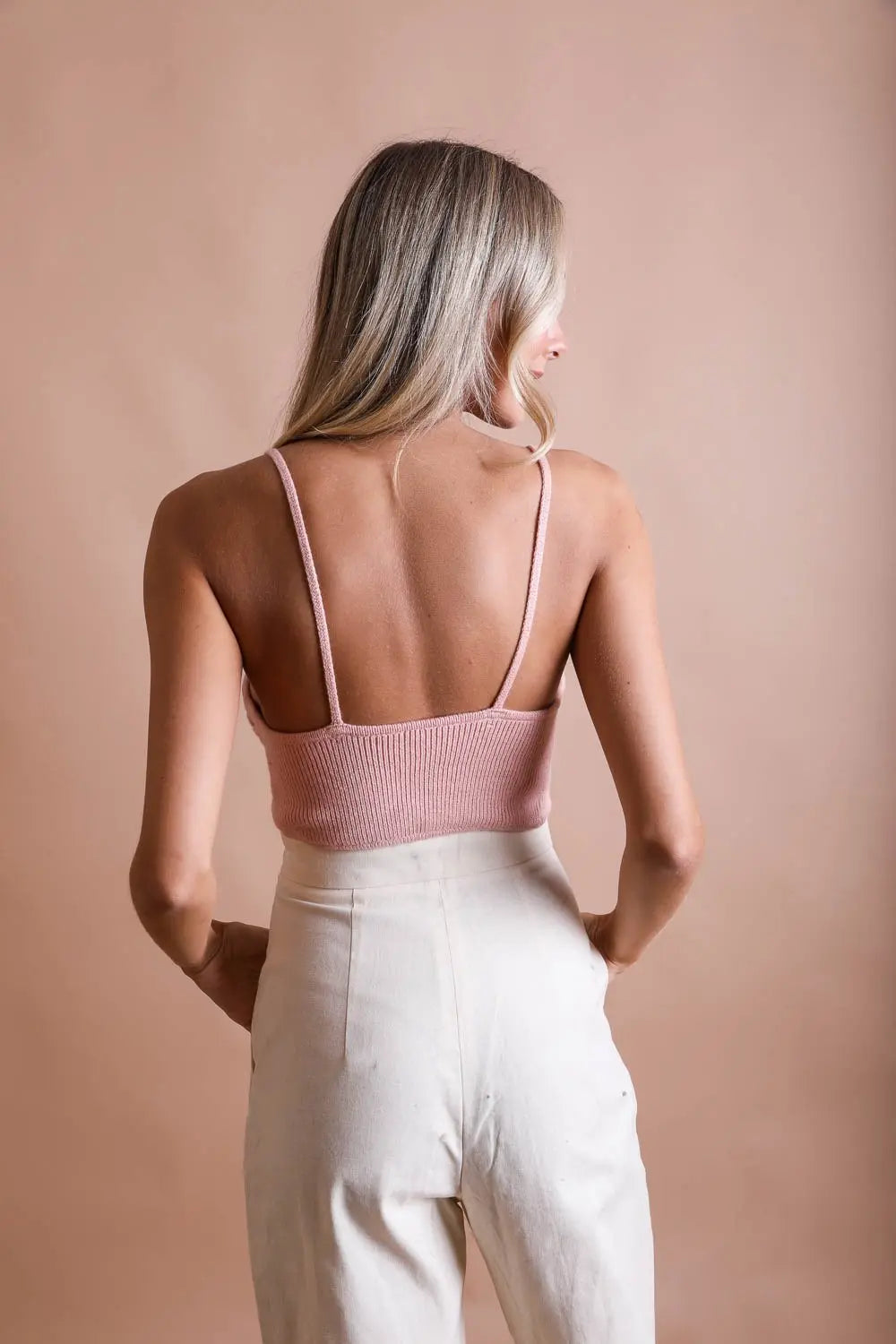 Cozy Knit Pattern Brami - Boho Clothing and Accessories - Flyclothing LLC