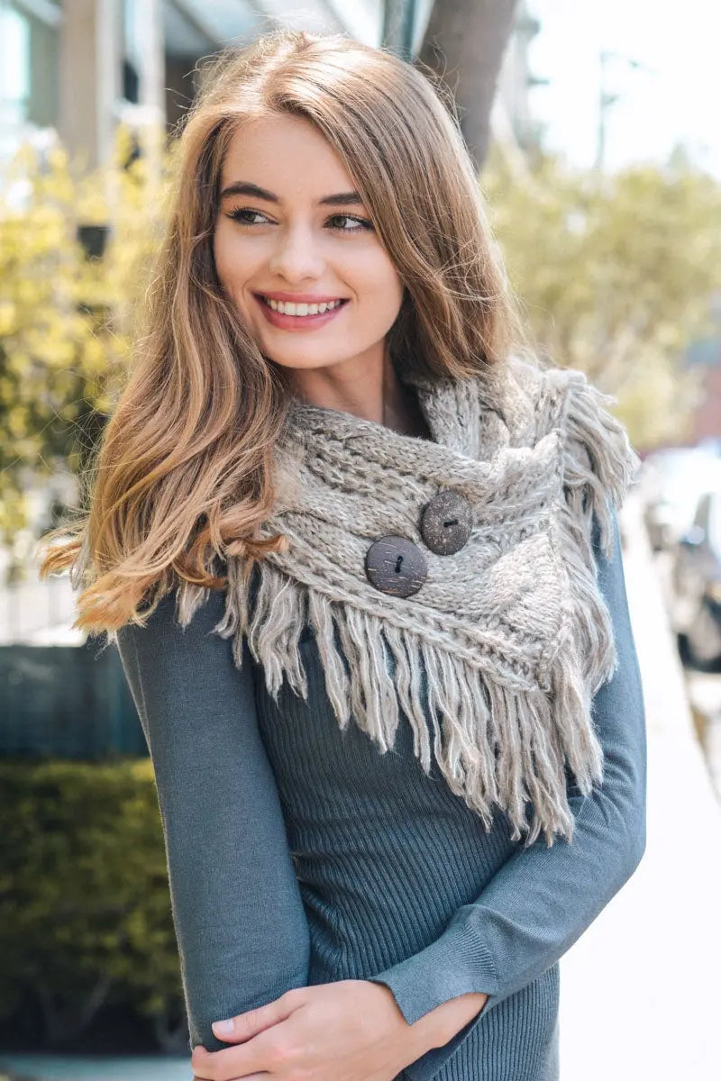 Keep It Cozy Shoulder Warmer - Boho Clothing and Accessories - Flyclothing LLC