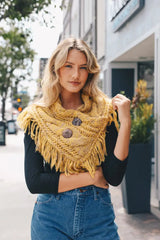 Cozy Shoulder Warmer Scarf - Boho Clothing and Accessories - Flyclothing LLC