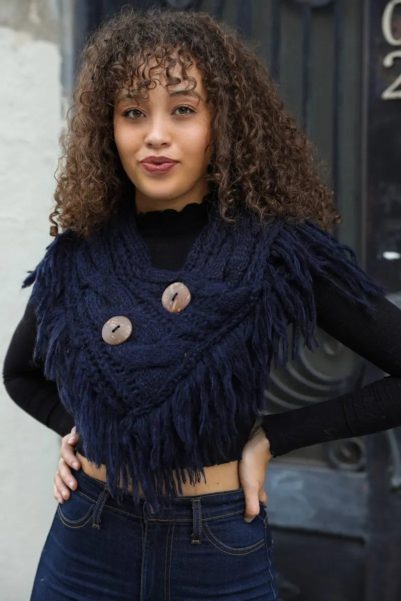 Cozy Shoulder Warmer Scarf - Boho Clothing and Accessories - Flyclothing LLC