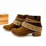 Crimson Bootie in Tan - Naughty Monkey