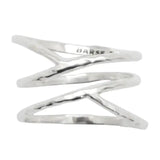 Criss Cross Sterling Silver Ring - Barse Jewelry - Flyclothing LLC