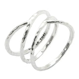 Criss Cross Sterling Silver Ring - Barse Jewelry - Flyclothing LLC