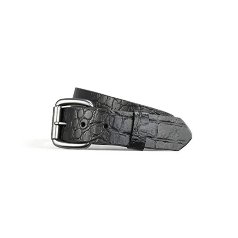 Crocodile Pattern Leather Belt - First Manufacturing Company - Flyclothing LLC
