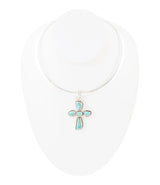 Cross Pendant and Sterling Silver Necklace - Barse Jewelry - Flyclothing LLC