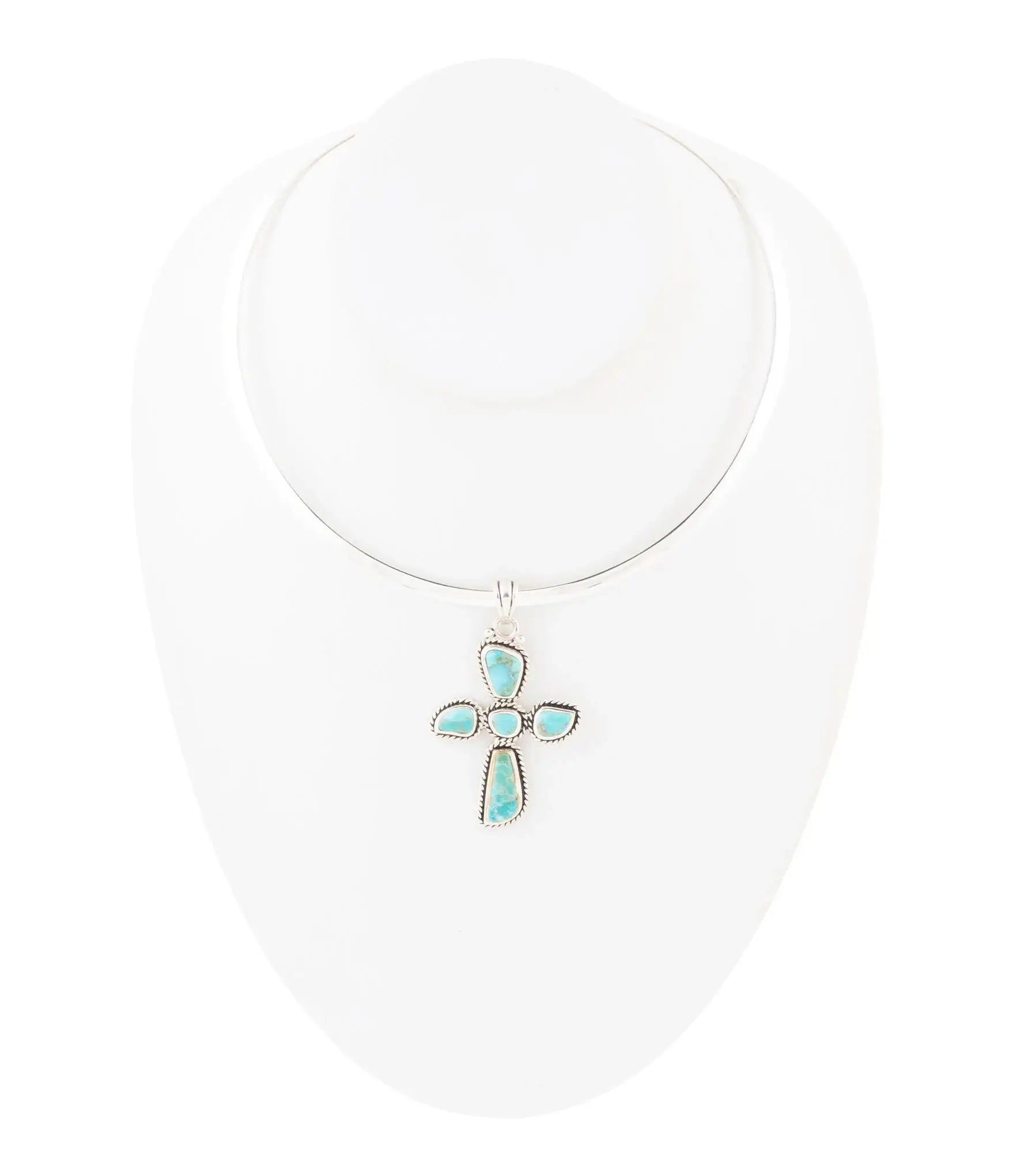 Cross Pendant and Sterling Silver Necklace - Barse Jewelry - Flyclothing LLC