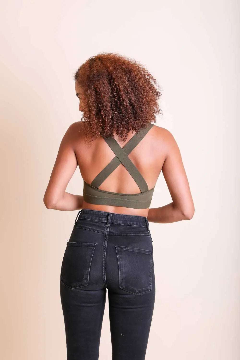 Cross Strap Bralette 🤞